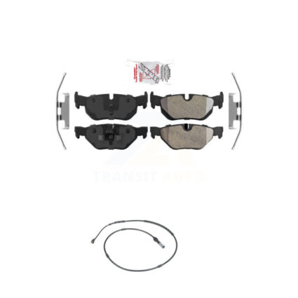 Rear Ceramic Disc Brake Pads And Wear Sensors Kit For BMW 328i xDrive 320i KNW-100895