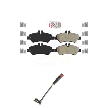 Rear Ceramic Disc Brake Pads & Wear Sensor Kit For Mercedes-Benz Sprinter 2500 3500 Dodge KNW-100901