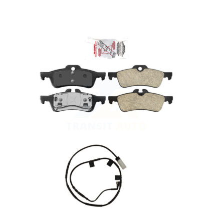 Rear Ceramic Disc Brake Pads And Wear Sensors Kit For 2006 Mini Cooper 1.6L KNW-100926