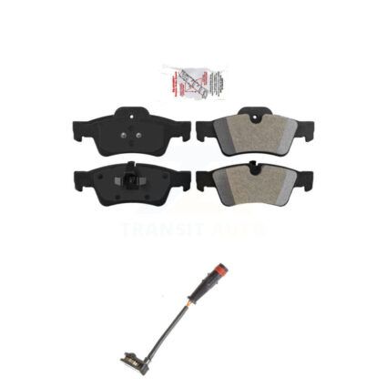 Rear Ceramic Brake Pad & Wear Sensor Kit For Mercedes-Benz ML350 R350 G63 AMG GL450 ML500 KNW-100927