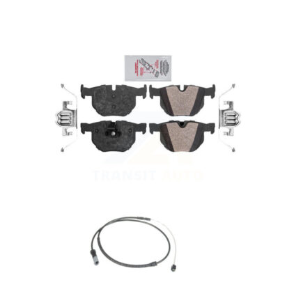 Rear Ceramic Disc Brake Pads And Wear Sensors Kit For BMW X5 X6 KNW-100933
