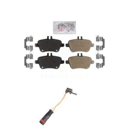 Rear Ceramic Disc Brake Pads And Wear Sensors Kit For Mercedes-Benz SLK350 KNW-100939