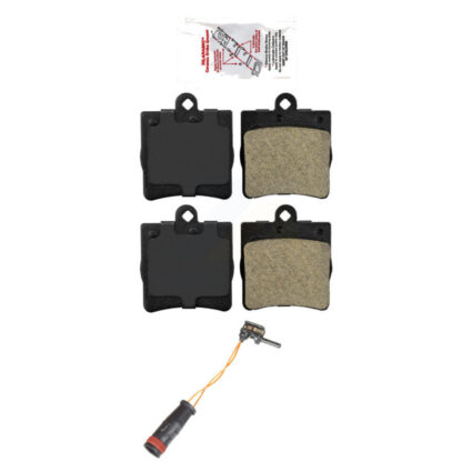 Rear Ceramic Disc Brake Pads And Wear Sensors Kit For Mercedes-Benz C230 C240 KNW-100941