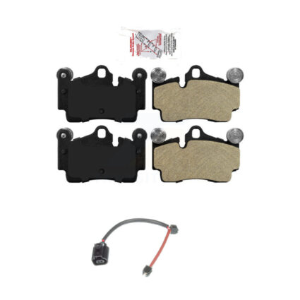 Rear Ceramic Disc Brake Pads And Wear Sensors Kit For Porsche Cayenne KNW-100954