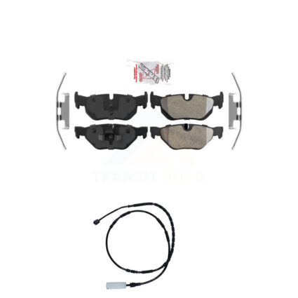 Rear Ceramic Disc Brake Pads And Wear Sensors Kit For BMW 328i xDrive 128i KNW-100959