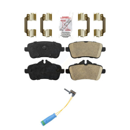 Rear Ceramic Disc Brake Pads & Wear Sensor Kit For 2014-2019 Mercedes-Benz CLA45 AMG 2.0L KNW-100967