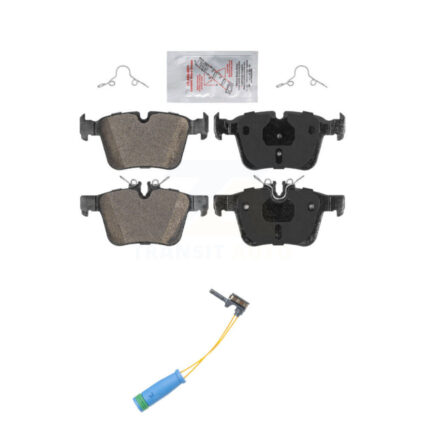 Rear Ceramic Disc Brake Pads And Wear Sensors Kit For Mercedes-Benz C300 C400 C350e KNW-100968