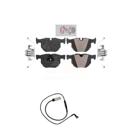 Rear Ceramic Brake Pads & Wear Sensor Kit For BMW 530xi 535i xDrive 535xi Wagon with 3.0L KNW-100971