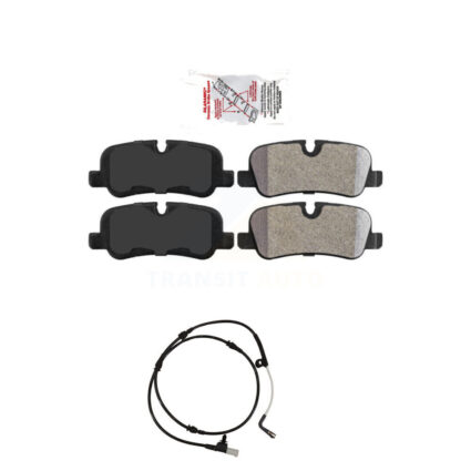 Rear Ceramic Disc Brake Pads And Wear Sensors Kit For Land Rover Range Sport LR4 LR3 KNW-100980