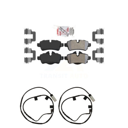 Rear Ceramic Disc Brake Pads And Wear Sensors Kit For Mini Cooper KNW-100983