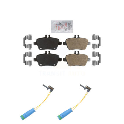Rear Ceramic Disc Brake Pads And Wear Sensors Kit For Mercedes-Benz CLA250 GLA250 2.0L KNW-100995