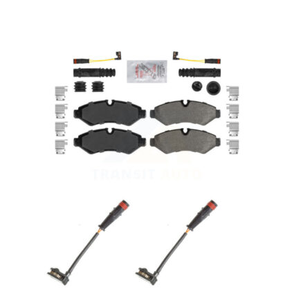 Rear Ceramic Disc Brake Pads & Extra Wear Sensor Kit For Mercedes-Benz Sprinter 2500 1500 KNW-101017