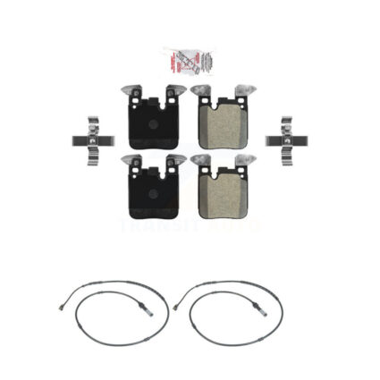 Rear Ceramic Brake Pads Wear Sensor Kit For BMW 328i xDrive 330i 320i 335i 428i 230i 435i KNW-101028