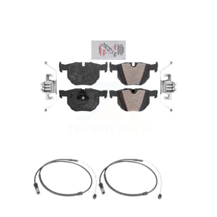 Rear Ceramic Disc Brake Pads And Wear Sensors Kit For BMW X5 X6 KNW-101033