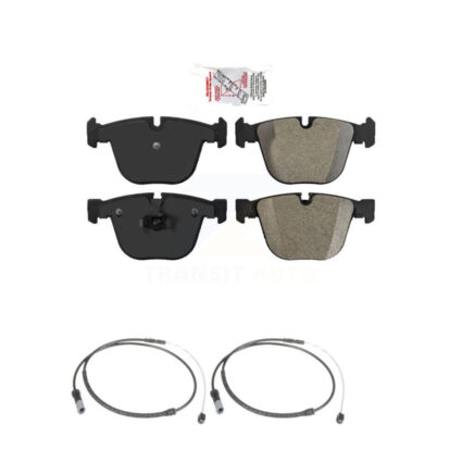 Rear Ceramic Disc Brake Pads And Wear Sensors Kit For BMW X5 X6 KNW-101035