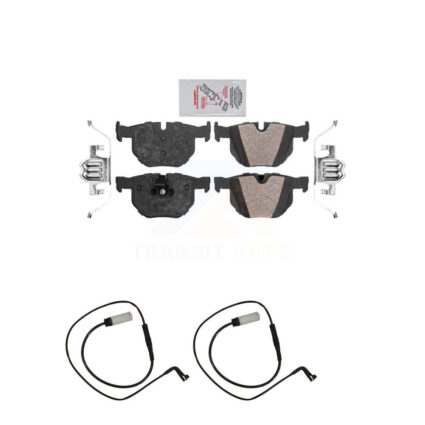 Rear Ceramic Brake Pads & Wear Sensor Kit For BMW 530xi 535i xDrive 535xi Wagon with 3.0L KNW-101041