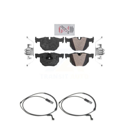Rear Ceramic Disc Brake Pads And Wear Sensors Kit For BMW X5 X6 KNW-101042
