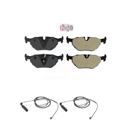 Rear Ceramic Disc Brake Pad Wear Sensor Kit For BMW 325i 325Ci 320i 325xi 328i 323Ci 323i KNW-101045