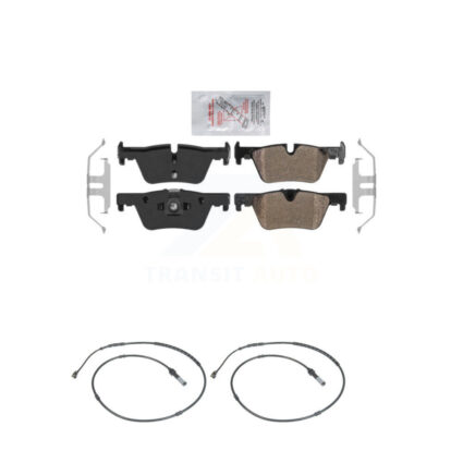 Rear Ceramic Brake Pads Wear Sensor Kit For BMW 328i xDrive 330i 320i 428i 328d 230i 430i KNW-101063