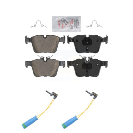Rear Ceramic Disc Brake Pads And Wear Sensors Kit For Mercedes-Benz C300 C400 C350e KNW-101066