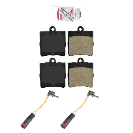 Rear Ceramic Disc Brake Pads And Wear Sensors Kit For Mercedes-Benz C230 C240 KNW-101083