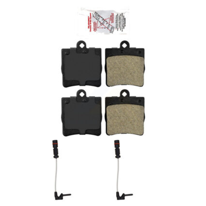 Rear Ceramic Brake Pad & Wear Sensor Kit For Chrysler Crossfire Mercedes-Benz SLK230 C230 KNW-101085