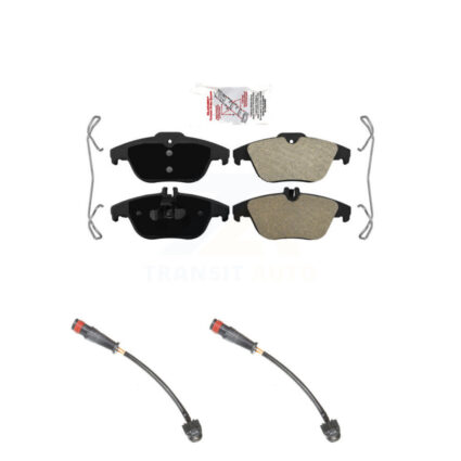 Rear Ceramic Disc Brake Pads And Wear Sensors Kit For 2011 Mercedes-Benz C63 AMG 6.3L KNW-101089