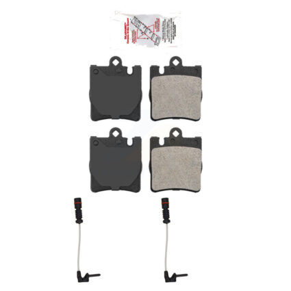 Rear Ceramic Disc Brake Pads And Wear Sensors Kit For Mercedes-Benz E320 CLK320 E430 KNW-101105