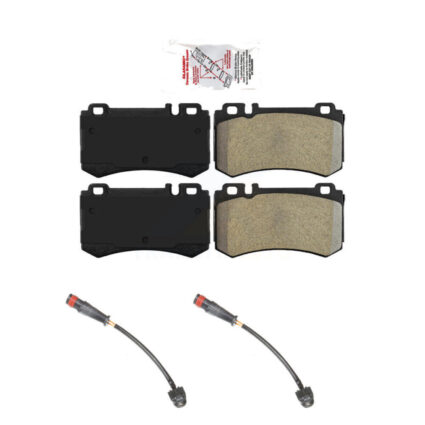 Rear Ceramic Disc Brake Pad & Wear Sensor Kit For Mercedes-Benz SLK55 AMG SL55 SL65 CLK55 KNW-101106