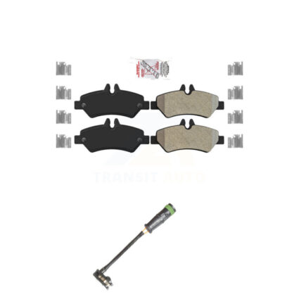 Rear Ceramic Disc Brake Pads And Wear Sensors Kit For Freightliner Sprinter 2500 3500 KNW-101231