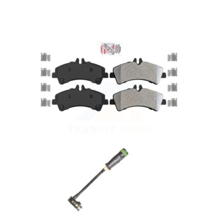 Rear Ceramic Disc Brake Pads And Wear Sensors Kit For Freightliner Sprinter 3500 KNW-101233