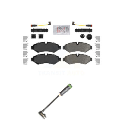 Rear Ceramic Brake Pad And Extra Wear Sensor Kit For Freightliner Sprinter 2500 3500 1500 KNW-101236