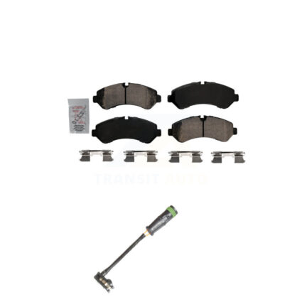 Rear Ceramic Disc Brake Pads And Wear Sensors Kit For Freightliner Sprinter 3500 KNW-101237