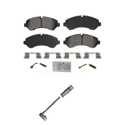 Rear Ceramic Disc Brake Pads And Extra Wear Sensors Kit For Freightliner Sprinter 3500 KNW-101238