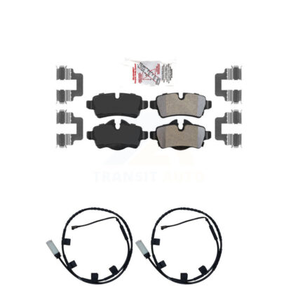 Rear Ceramic Disc Brake Pads And Wear Sensors Kit For Mini Cooper KNW-101241