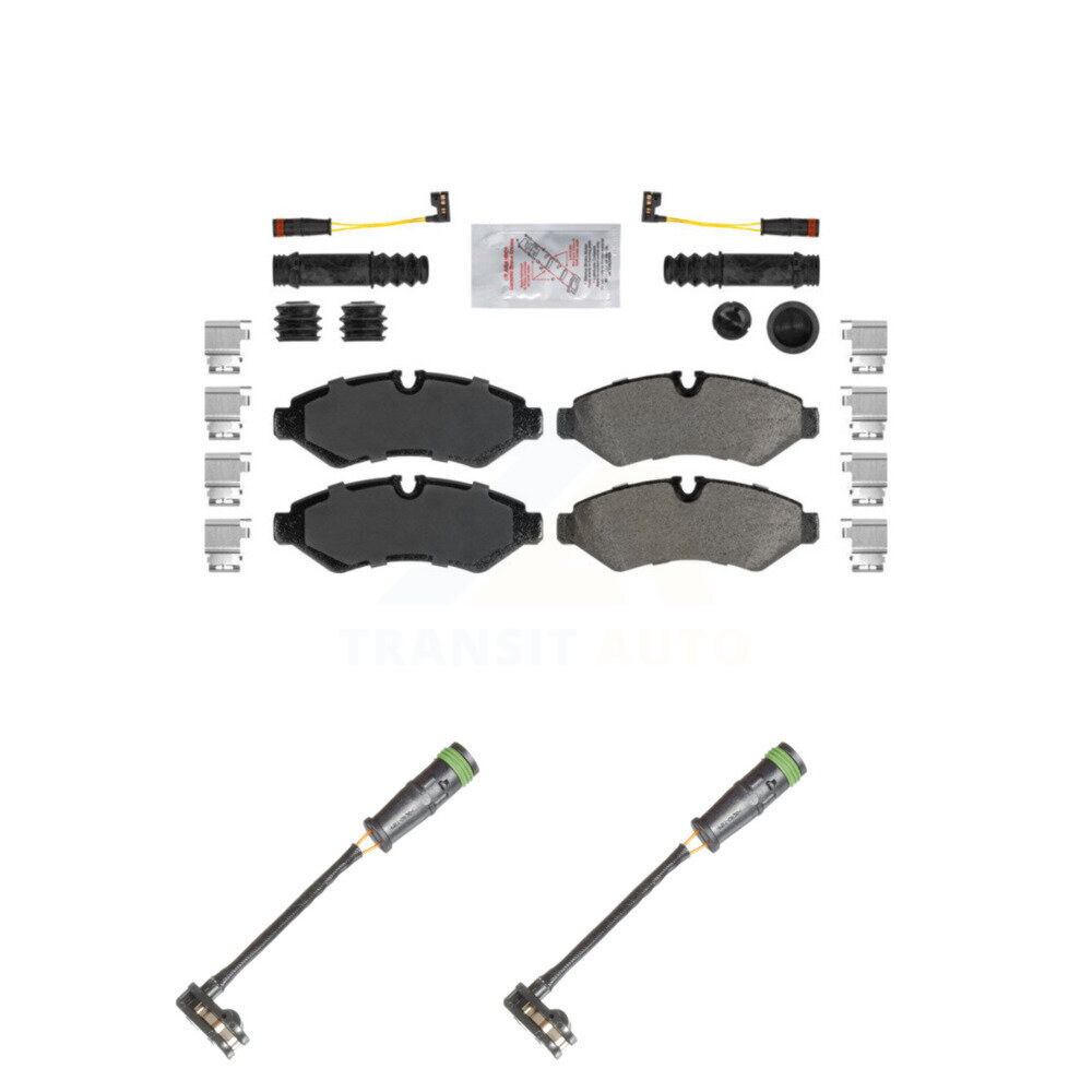 Rear Ceramic Brake Pad And Extra Wear Sensor Kit For Freightliner Sprinter 2500 3500 1500 KNW-101243
