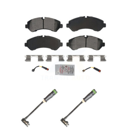 Rear Ceramic Disc Brake Pads And Extra Wear Sensors Kit For Freightliner Sprinter 3500 KNW-101245