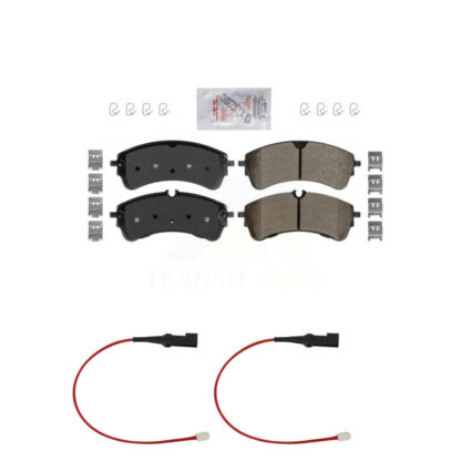 Rear Ceramic Disc Brake Pads And Wear Sensors Kit For Ford Transit-350 HD KNW-101365