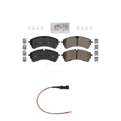 Rear Ceramic Disc Brake Pads And Wear Sensors Kit For Ford Transit-350 HD KNW-101370