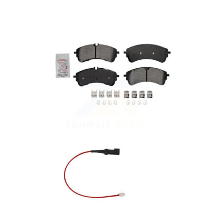 Rear Ceramic Disc Brake Pads And Wear Sensors Kit For Ford Transit-350 HD KNW-101371