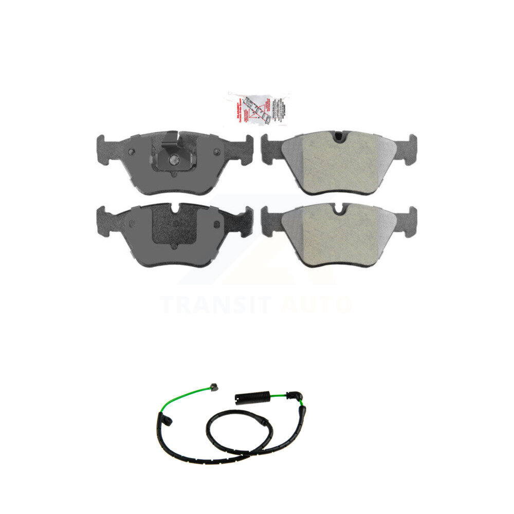 Front Ceramic Disc Brake Pads And Wear Sensors Kit For BMW X3 3.0L KNW-101468