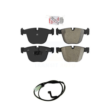 Rear Ceramic Disc Brake Pads And Wear Sensors Kit For 2007-2010 BMW M5 KNW-101479