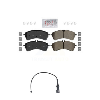 Rear Ceramic Disc Brake Pads And Wear Sensors Kit For Ford Transit-350 HD KNW-101480