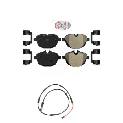 Rear Ceramic Disc Brake Pads And Wear Sensors Kit For BMW 528i xDrive 535d KNW-101483