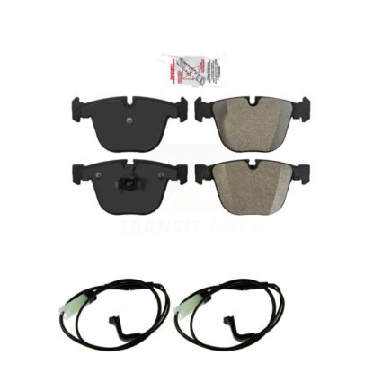 Rear Ceramic Disc Brake Pads And Wear Sensors Kit For 2007-2010 BMW M5 KNW-101492