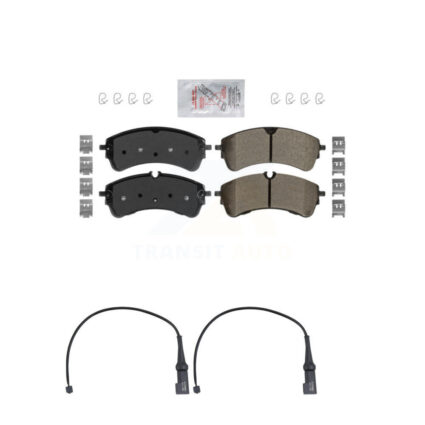 Rear Ceramic Disc Brake Pads And Wear Sensors Kit For Ford Transit-350 HD KNW-101493