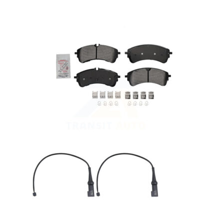 Rear Ceramic Disc Brake Pads And Wear Sensors Kit For Ford Transit-350 HD KNW-101494