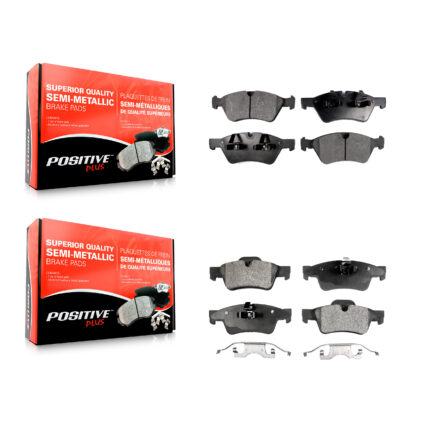 Front Rear Semi-Metallic Brake Pad Kit For Mercedes-Benz ML350 ML320 GL350 R350 GL320 G55 KPF-100058