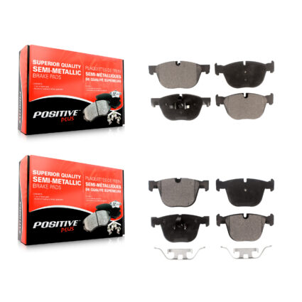 Front Rear Semi-Metallic Brake Pads Kit For BMW X5 X6 KPF-100103