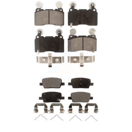 Front Rear Semi-Metallic Brake Pads Kit For Cadillac CT6 KPF-100199